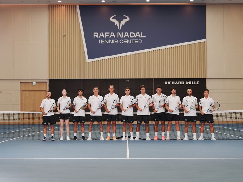 Rafa Nadal Tennis Centre coaches at HKGTA